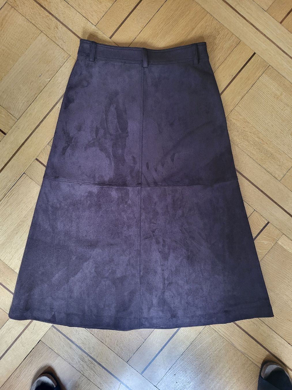 Zara Gonne: Rock von Zara, Wildlederimitat – Nuovo (secondo la descrizione) da Zürich venduto da Morianz 8