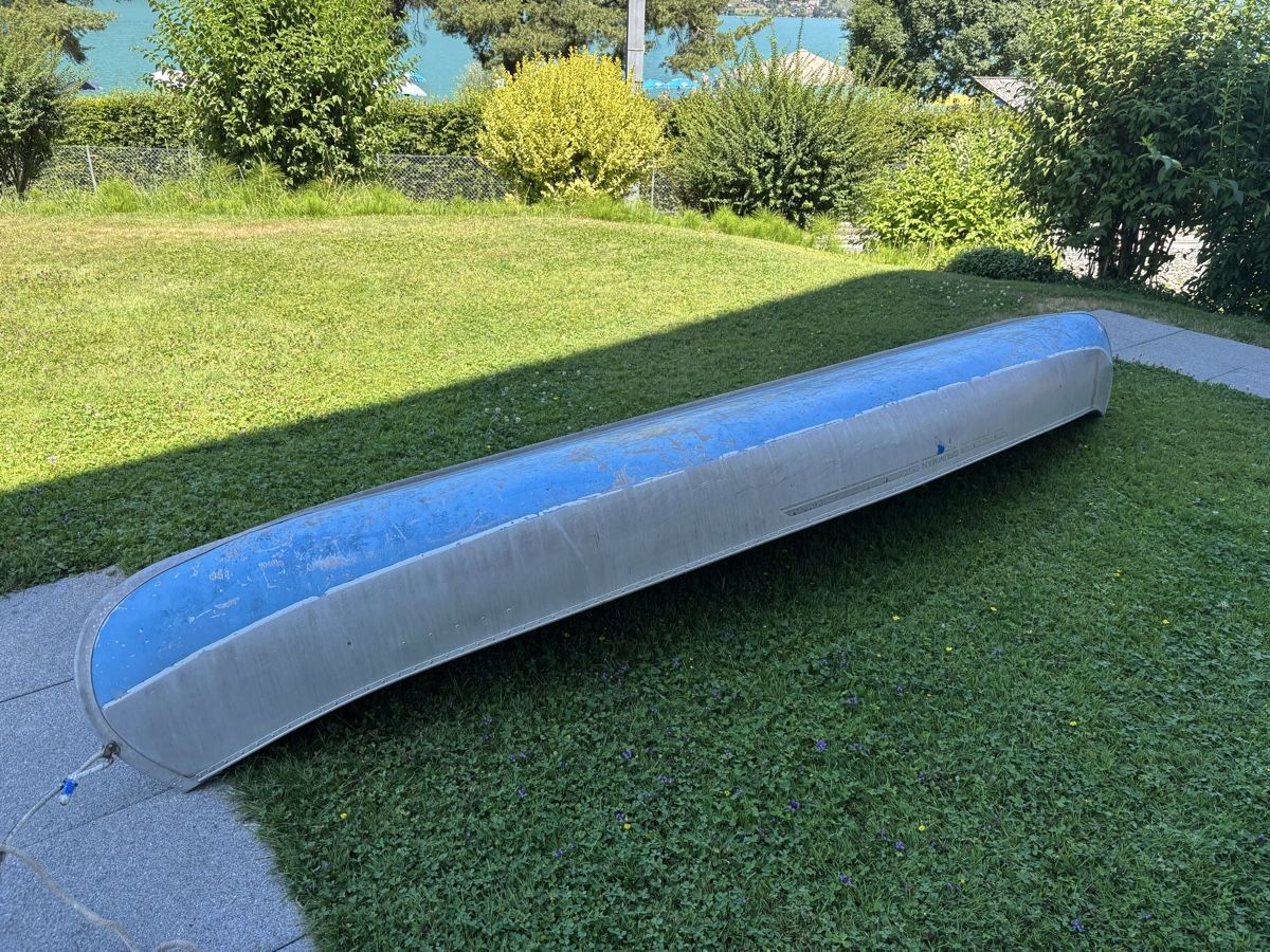 Boote: Aluminium Kanu mit Paddel (Original Grumman) – Gebraucht aus Sachseln von fab_kst9 1
