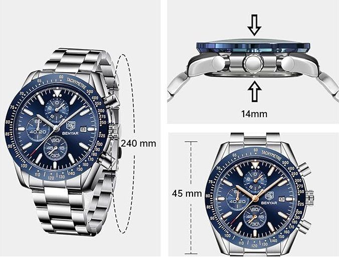 Orologi: Chronograph Quarz Uhr – Nuovo e nell'imballaggio originale da Châtelaine venduto da topshop.switzerland 4