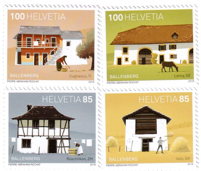Tutti i francobolli: Schweiz  2018  ungestempelt – Nuovo (secondo la descrizione) da Neuchâtel venduto da karlpierrino
