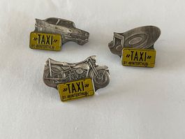 3 Taxi Winterthur Pins