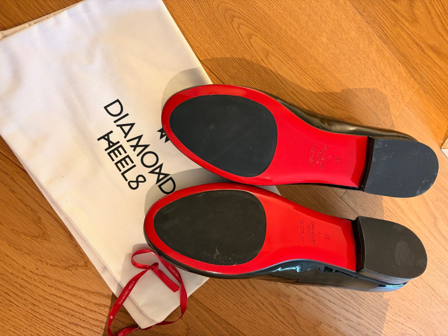 Damenschuhe: Schwarze Ballerinas, neu, 41 – Neu (gemäss Beschreibung) aus Ebmatingen von anniussi 1
