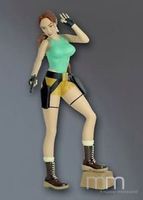 Lebensgrosse Lara-Croft-Figur von Muckle Model - Tomb Raider