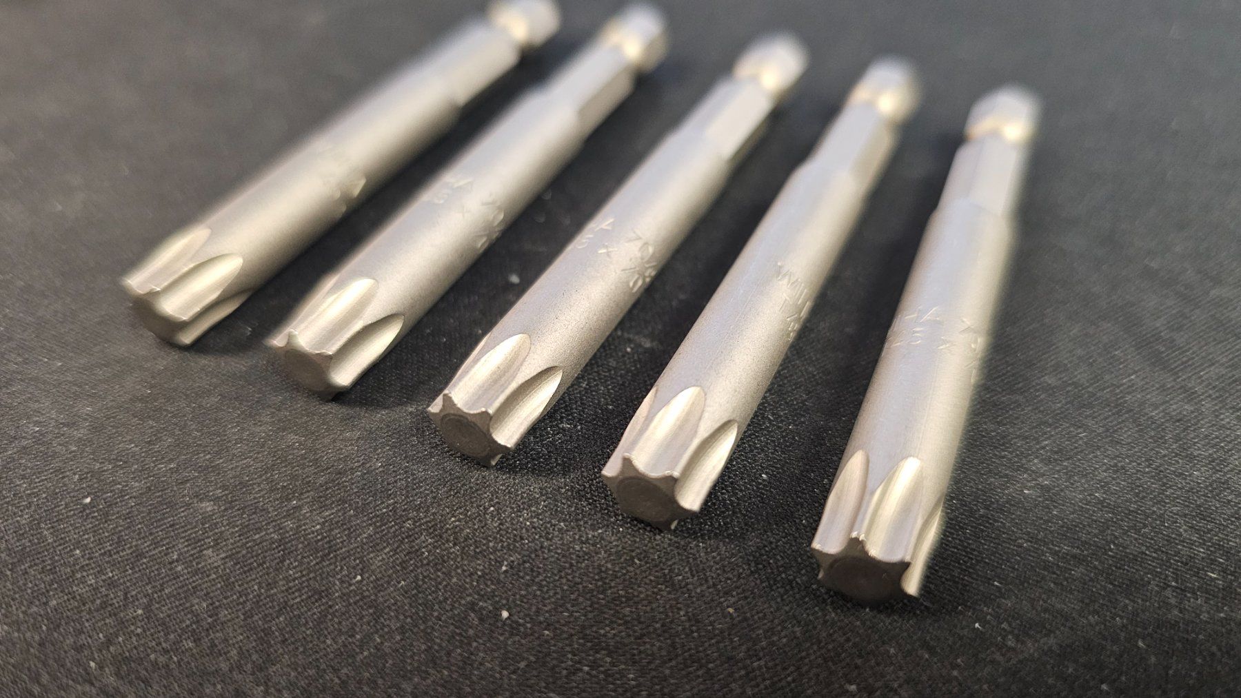 Tutti gli attrezzi: 5 x Torx Schrauber Bits, T45 x 70 – Nuovo e nell'imballaggio originale da Jegenstorf venduto da Bracher_Store 2