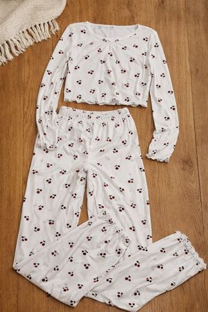 Pyjama mit Kirschen 🍒🍒🍒