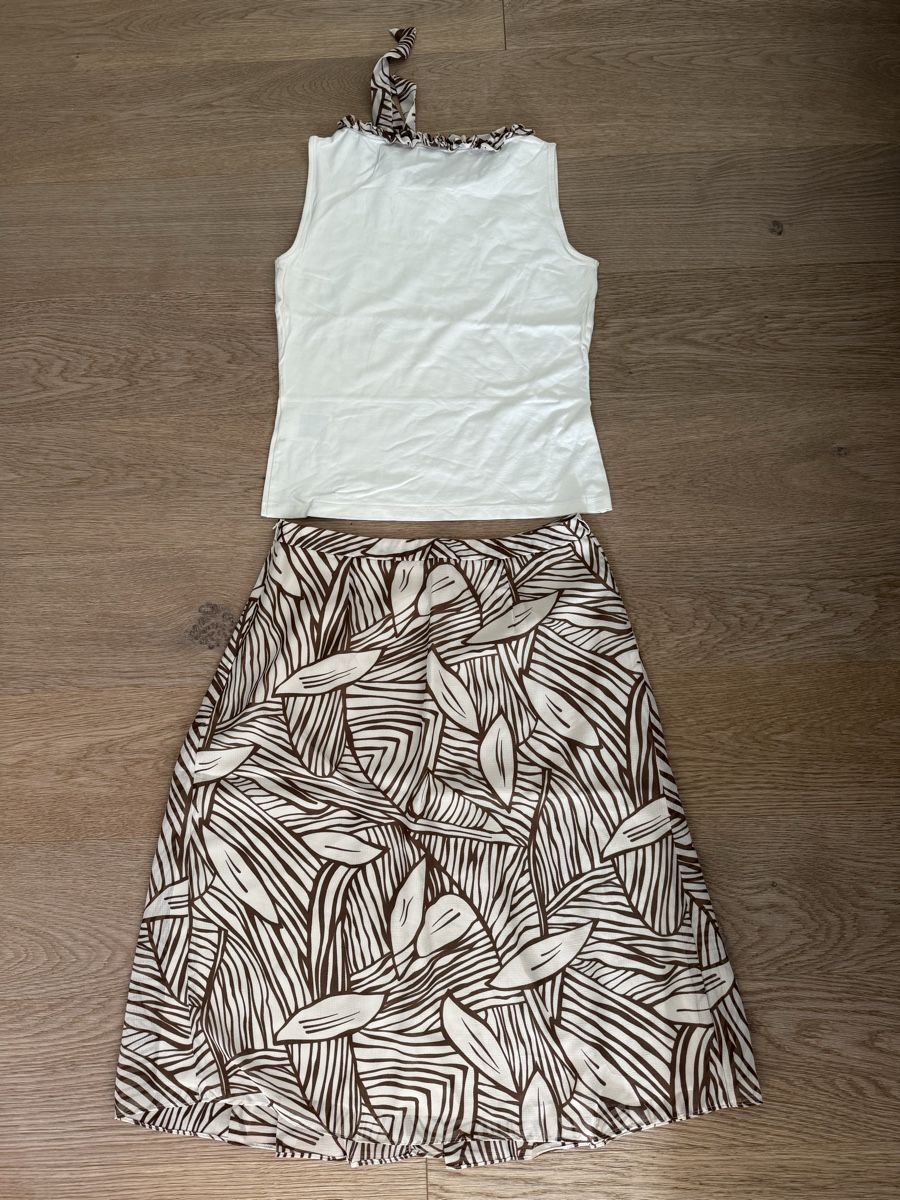 Lotti di vestiti: Sommer Set, Rock und Top, Gr. IT40 – Usato da Killwangen venduto da was.sharp 1