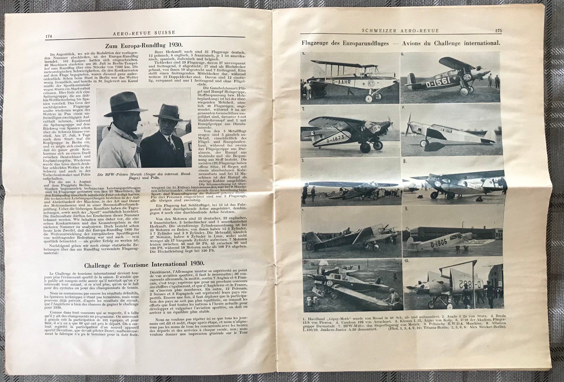 Riviste & Magazine: AERO REVUE 1930 – Usato da Uznach venduto da Chrisanteme 2