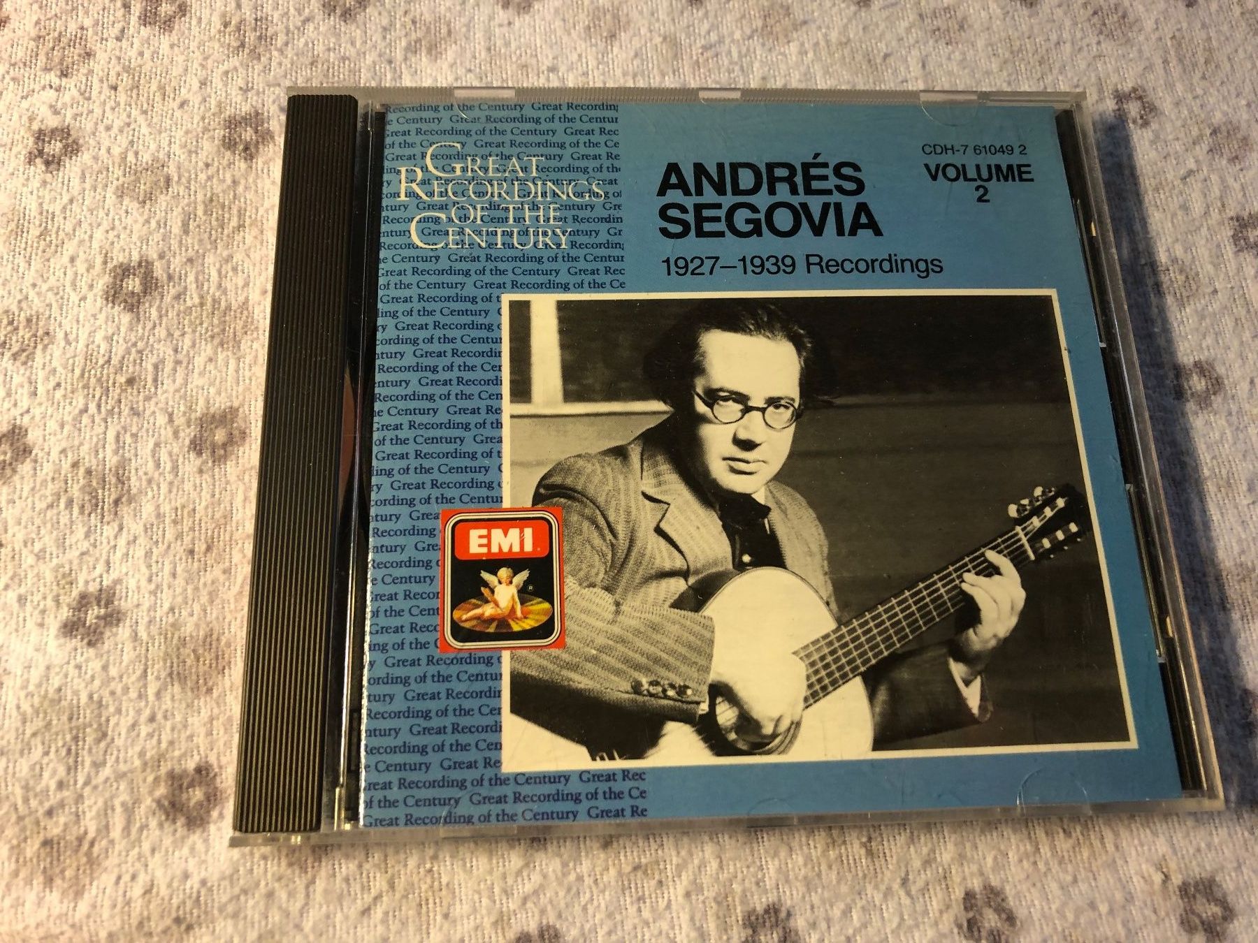 CD: Andrés Segovia CD Gitarren Konzert Vol.2 – Usato da Schübelbach venduto da Bemafaja