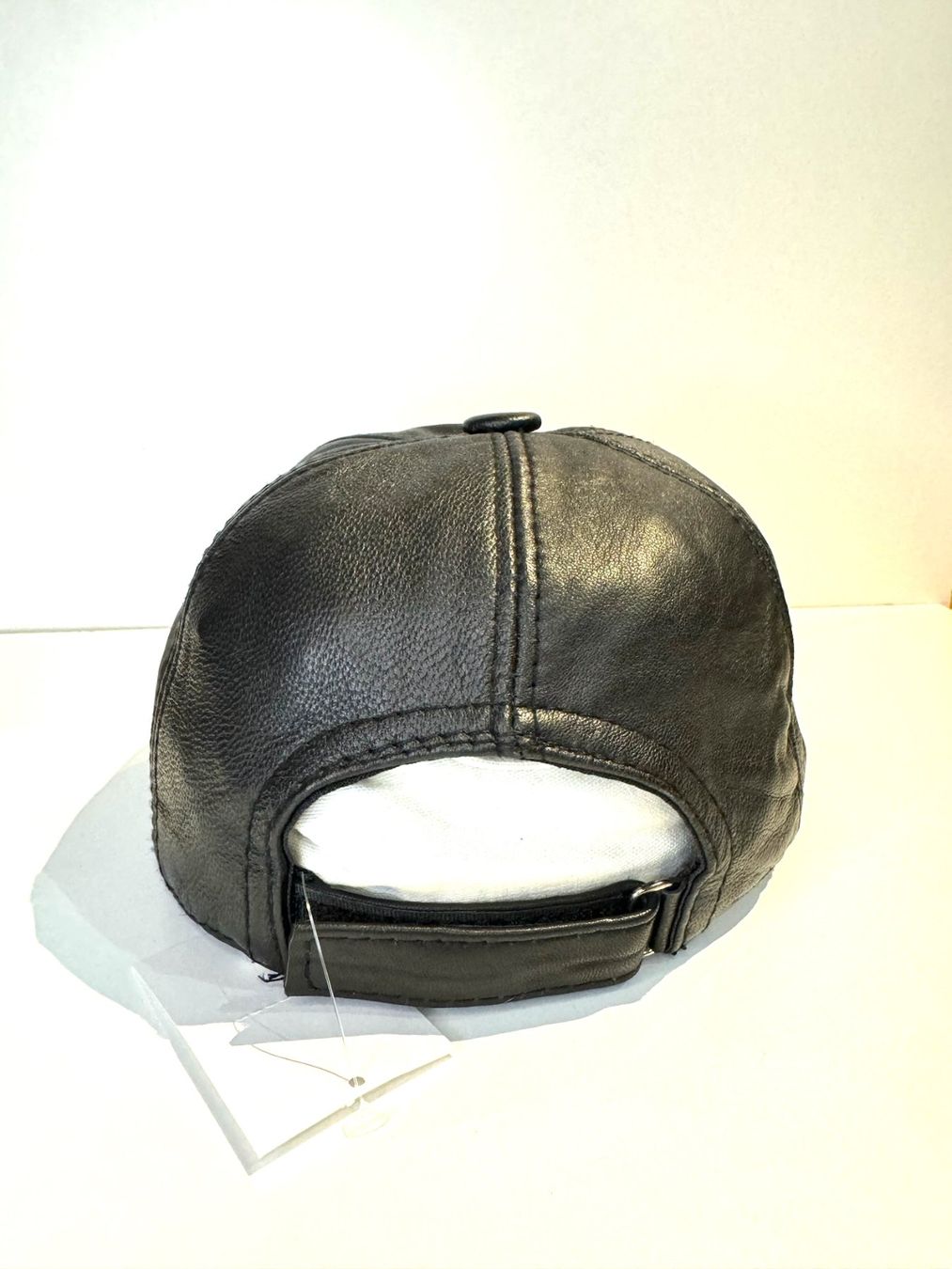 Harley-Davidson Hüte, Mützen & Caps: VINTAGE HARLEY DAVIDSON GENUINE LEATHER "LOGO FLAMES" CAP – Gebraucht aus Cortaillod von Stay_Alive_vtg_CAP 4