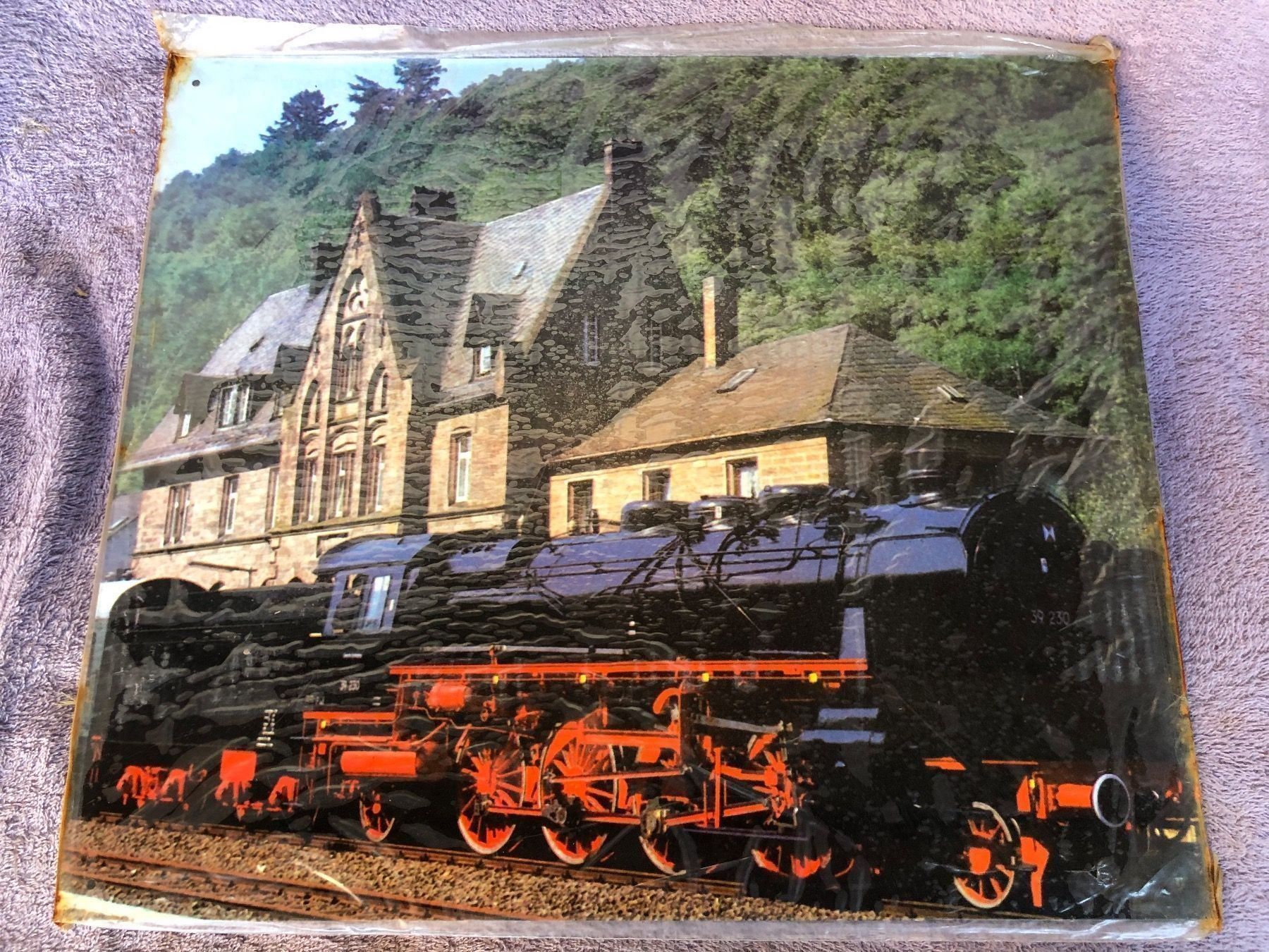 Insegne: Lokomotive Eisenbahn Dampf kohle märklin – Nuovo (secondo la descrizione) da Reinach AG venduto da rares75