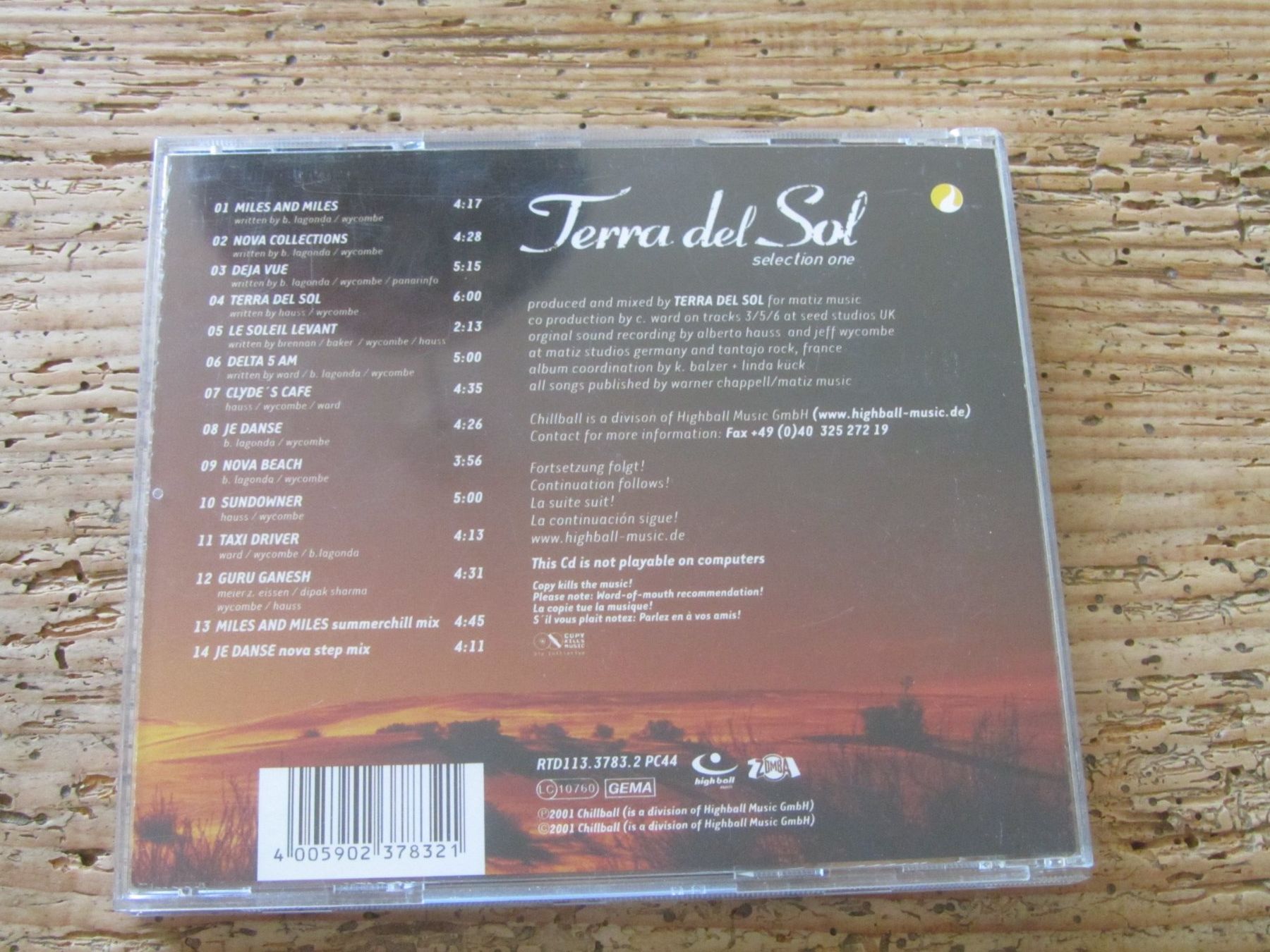 CDs: Terra del Sol,   Selection One,   Top Zustand – Gebraucht aus Seengen von mikelele 1