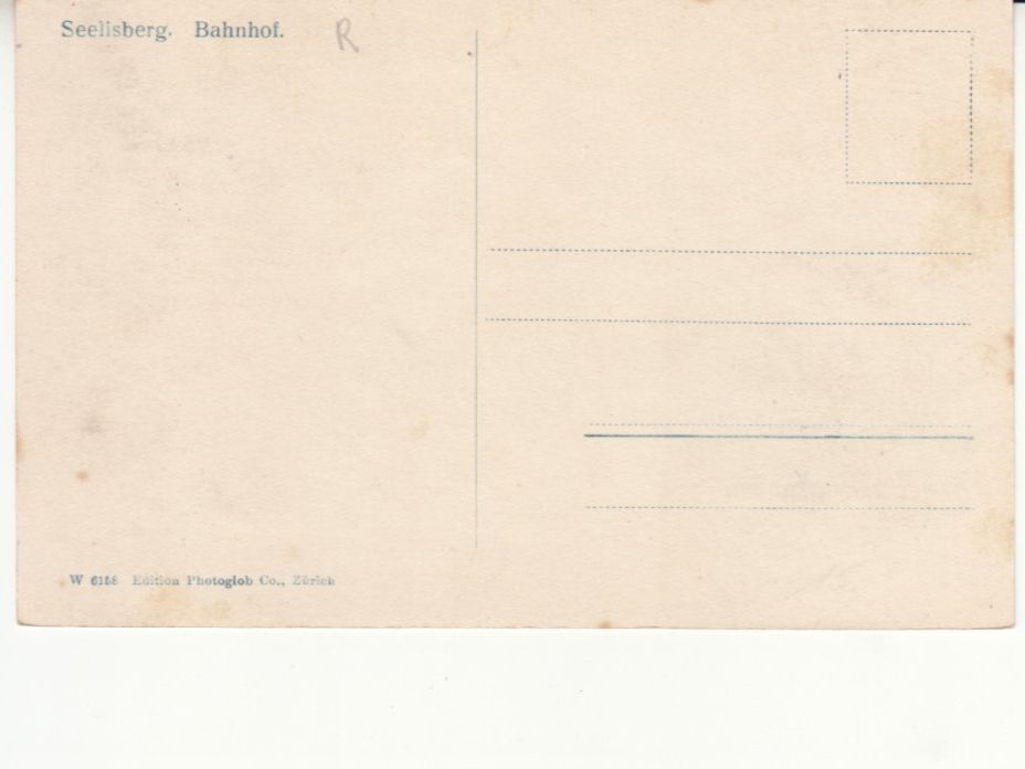 Cartoline postali: Seelisberg Bahnhof ca. 1925 – Usato da Bürglen TG venduto da StampGraf 1