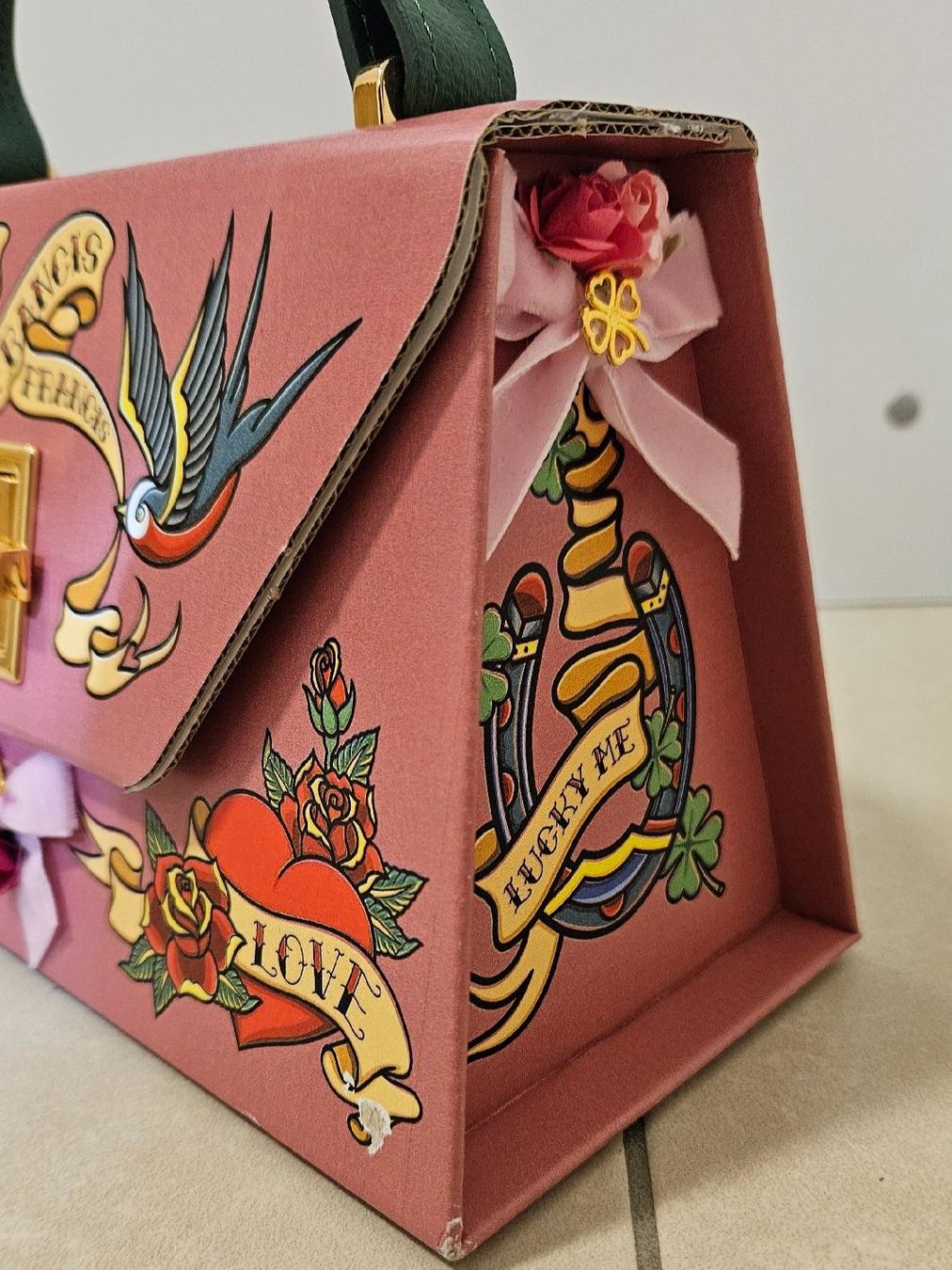 Sacs: Francis Francis Designer Karton-Handtasche – D'occasion à Schaan par car_wrv2 2