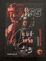 Ramon Untersander Autogrammkarte Saison 2024/25 SC Bern