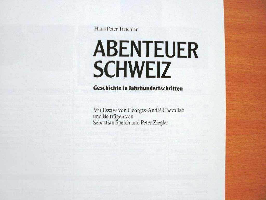 Libri: Abenteuer Schweiz – Nuovo (secondo la descrizione) da Grenchen venduto da Kogi7 3