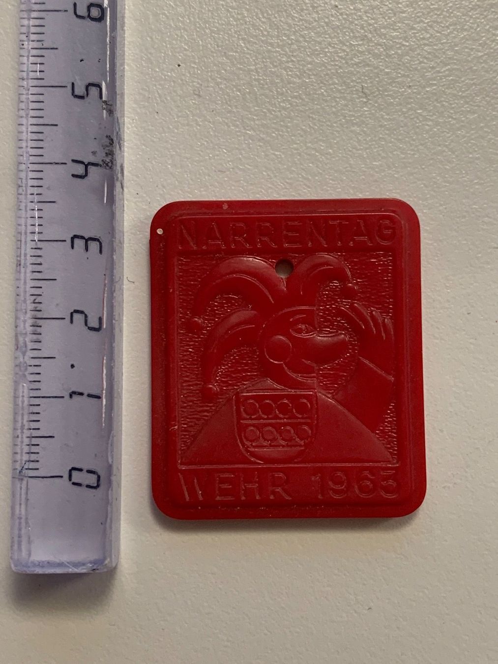 Placchette & Badge: Narrentag WEHR 1963 – Usato da Basel venduto da fasnachtsoutlet1965