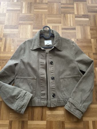 Kurze Herbst Jacke H&M  Baumwolle 🫶🏼Trend aktuell 