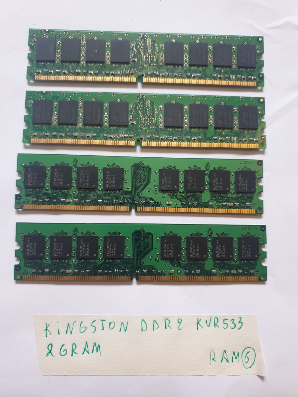 Corsair Memory / RAM: RAM Kingston DDR2 / KVR533 / 2Gram – Gebraucht aus Moudon von Amaroli7 1