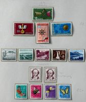 LOT NEUE SCHWEIZER BRIEFMARKEN 1954