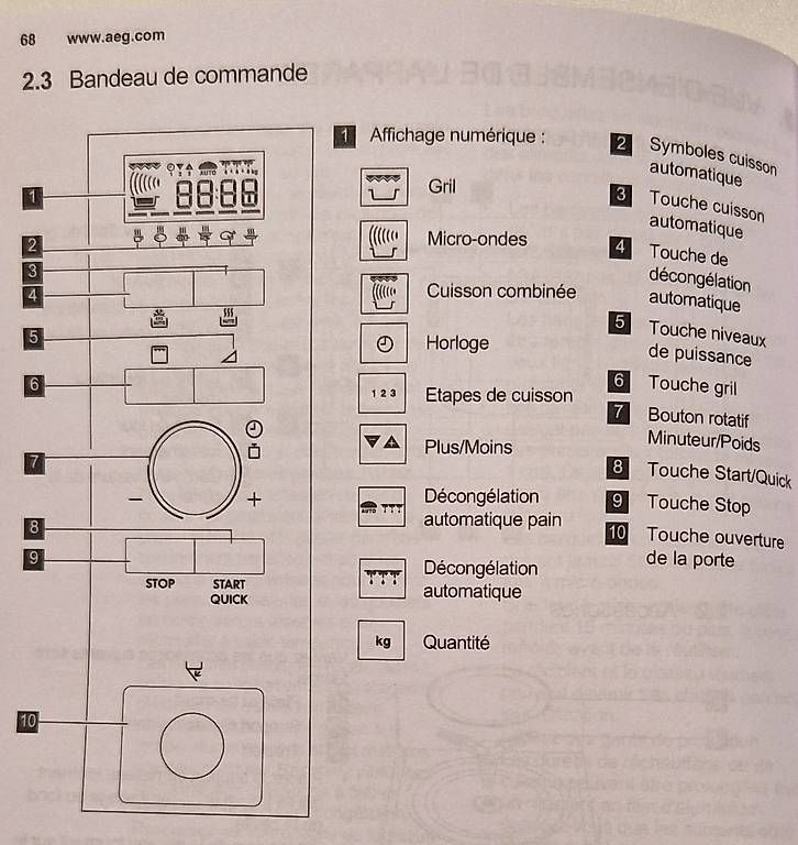 Forni: Four à micro-ondes encastrable AEG – Usato da Pompaples venduto da Lemmings77 3