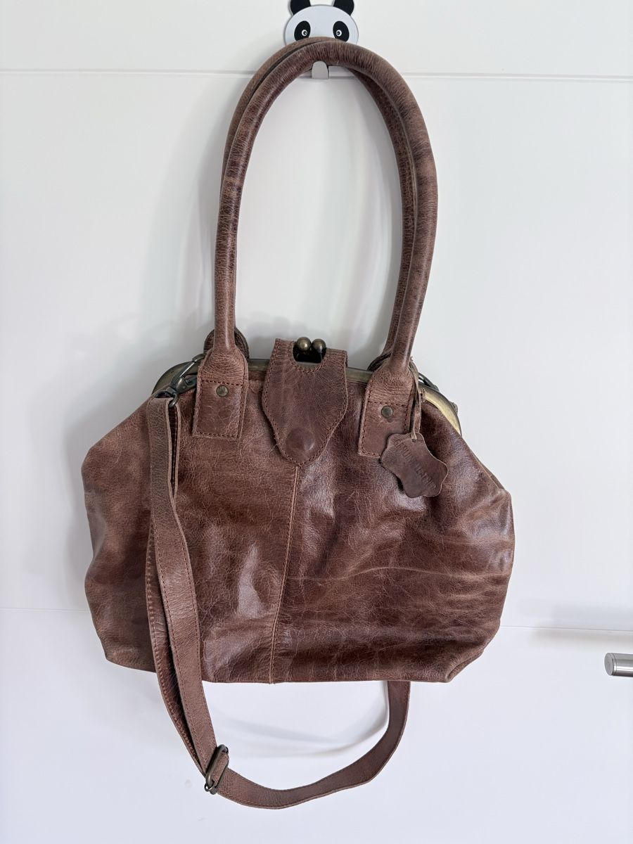 Borse da donna: Echt Leder Tasche braun  – Usato da Wettswil venduto da Lismibil