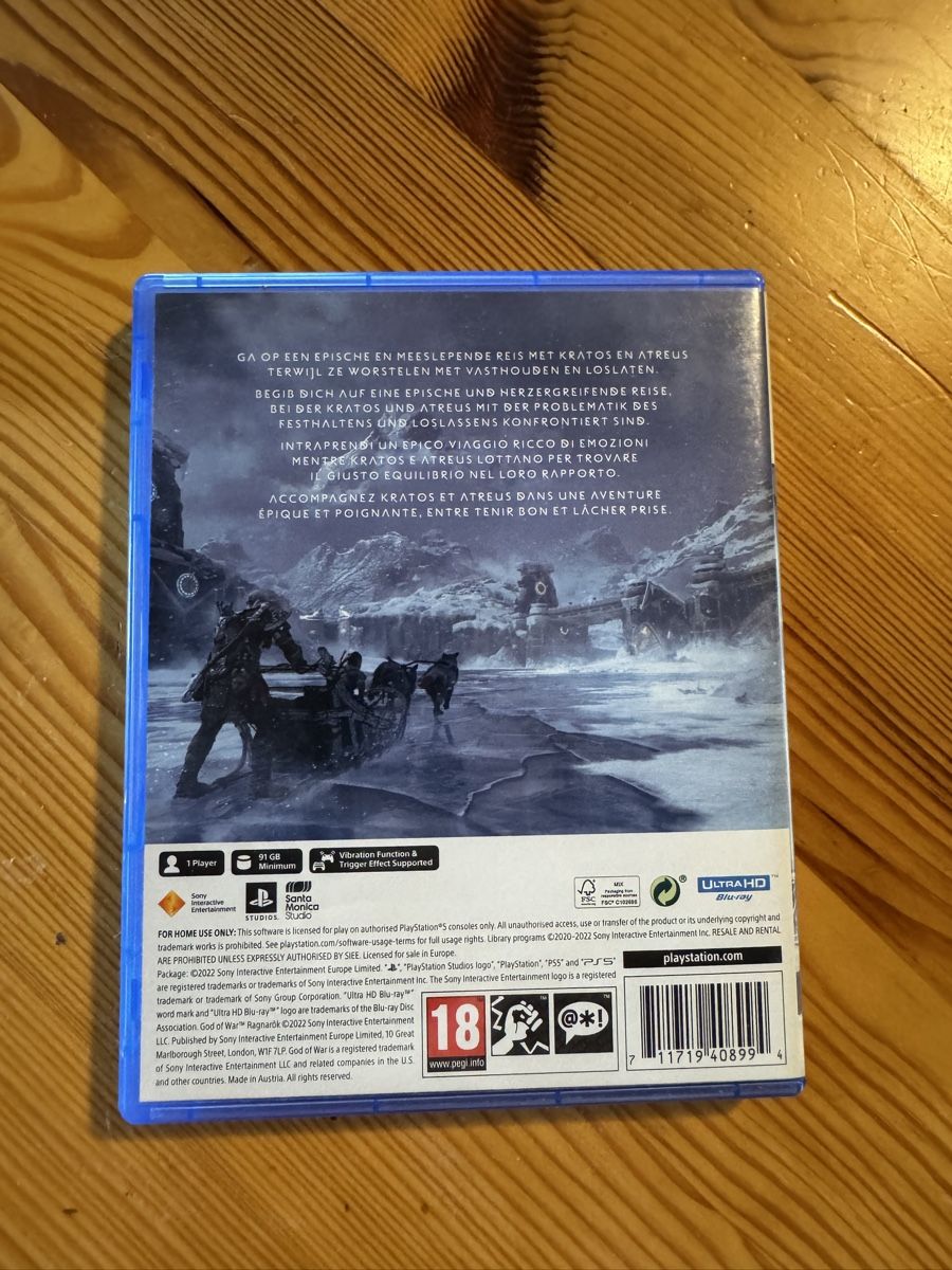 Sony Spiele: God of War Ragnarok – Gebraucht aus Schwerzenbach von nik_bcj2 1