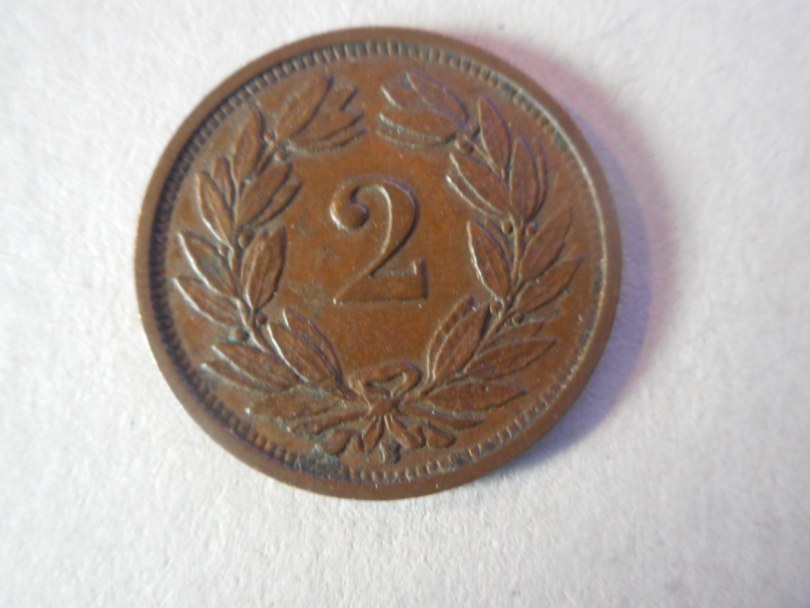 Alle Münzen: 2 Rp. 1926 gute Erhaltung – Gebraucht aus Kriegstetten von pizlad2010 2