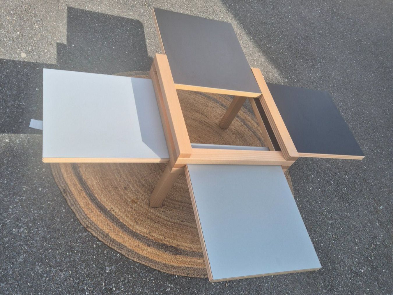Tavoli: Table basse modulable signée Bernard Vuarnesson – Usato da Fully venduto da tameab
