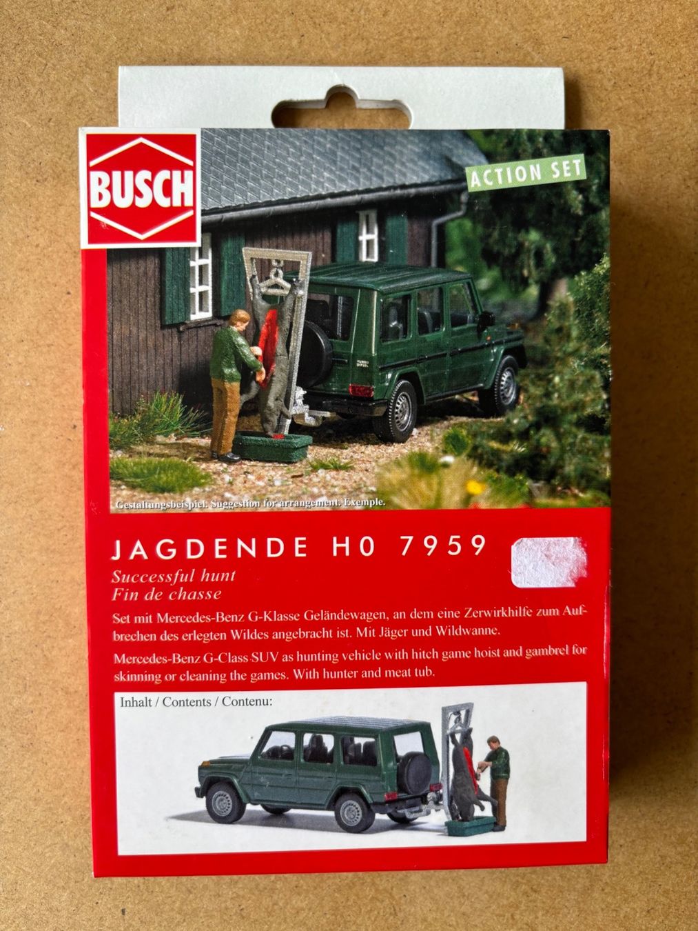 Busch Modellini di ferrovie: Busch 7959 Jagdende – Nuovo e nell'imballaggio originale da Hauterive NE venduto da eriamch