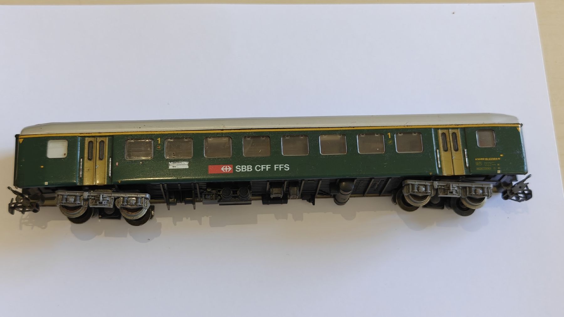 Märklin Modellini di ferrovie: wagon cff sbb – Usato da Peseux venduto da dobdive