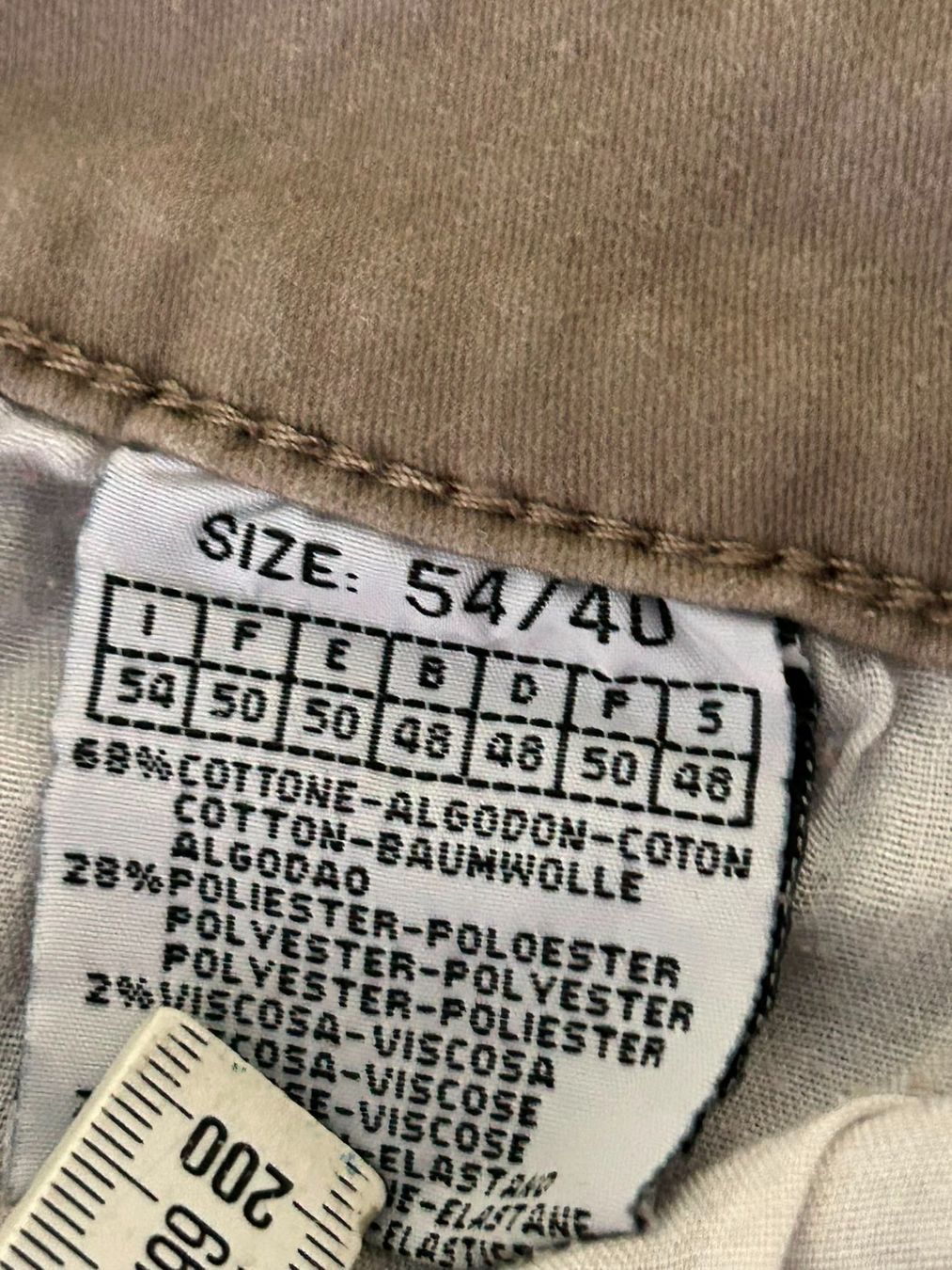 Jeans: Jeans beige tg. 54/40 Mille One – Gebraucht aus Melano von H-Sara 4