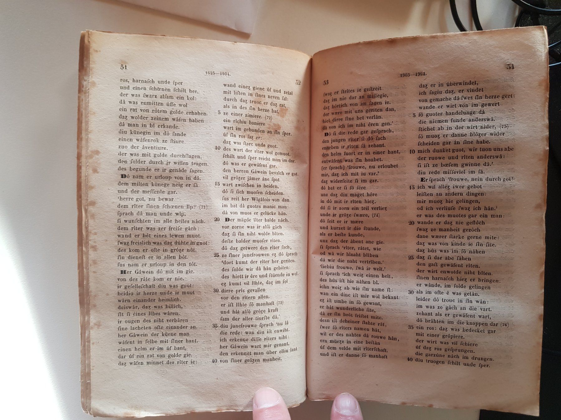 Bücher: antikes Buch: Wigalois aus 1847 – Gebraucht aus Walterswil BE von Lonitti 9