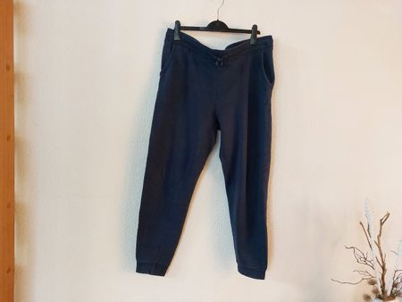 Dunkelblaue Damen Jogginghose, Grösse L