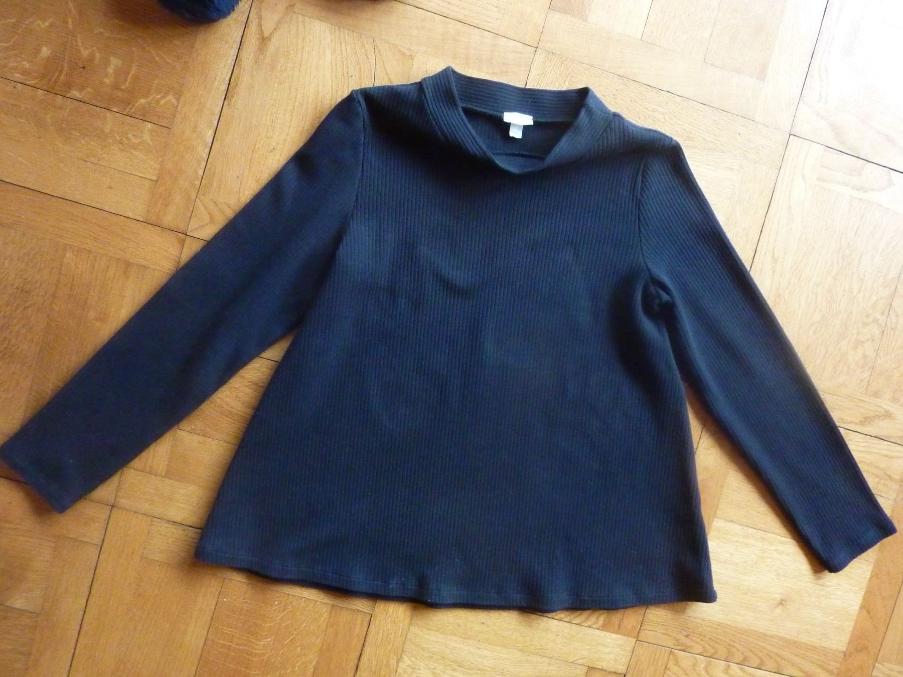 Hanro Maglioni & Felpe: Dunkelblaues Feinstrick Oberteil/Pullover, HANRO S 34/36 – Nuovo (secondo la descrizione) da Waldstatt venduto da Kananaskis1 1