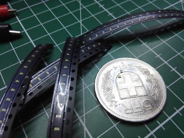 Componenti elettronici: LED SMD 0603, blau 50Stk – Nuovo (secondo la descrizione) da Luzern venduto da Salefactory 1