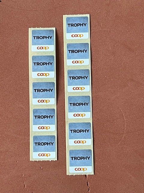 Coop Sammelmarken & -punkte: 11 Coop-Sammelmarken KÜCHEN-TROPHY – Neu (gemäss Beschreibung) aus Spiez von gwaagg-