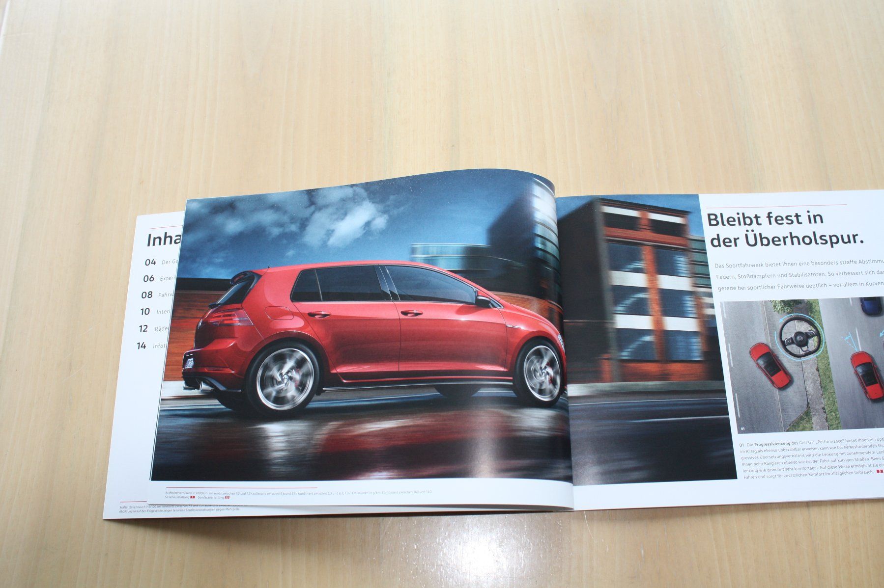 VW Documents: VW Golf GTI Performance Prospekt  7/2019 – D'occasion à Wikon par erwin400 3