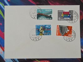CL28 Enveloppe + Timbre Suisse 1957