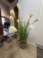 Bodenlampe Dekolampe Gras Optik Lampe mit Lichtfunktion