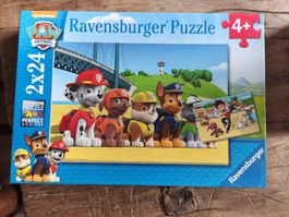 Paw Patrol Ravensburger Puzzle 2x24pcs Age 4+ New