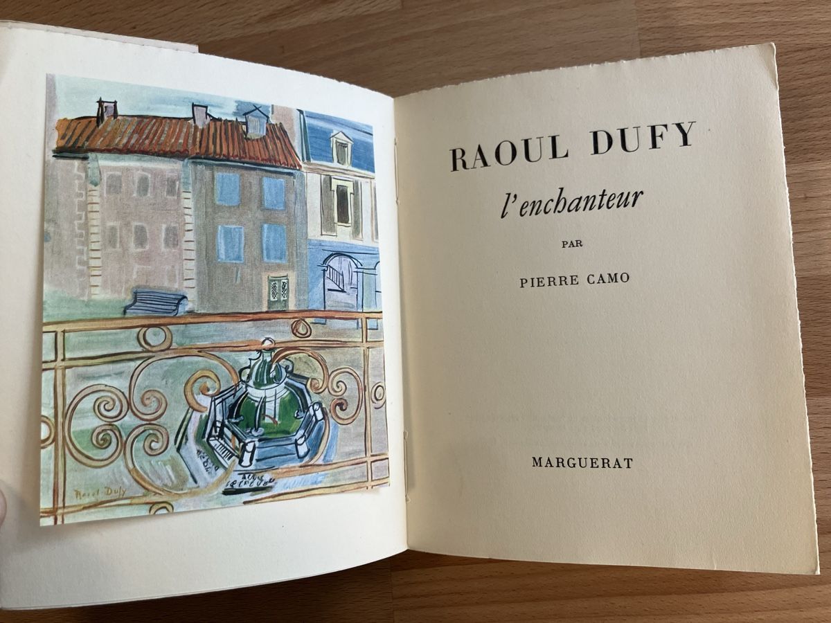 Libri: P. CAMO - Raoul Dufy – Usato da Lausanne venduto da Willandco 1