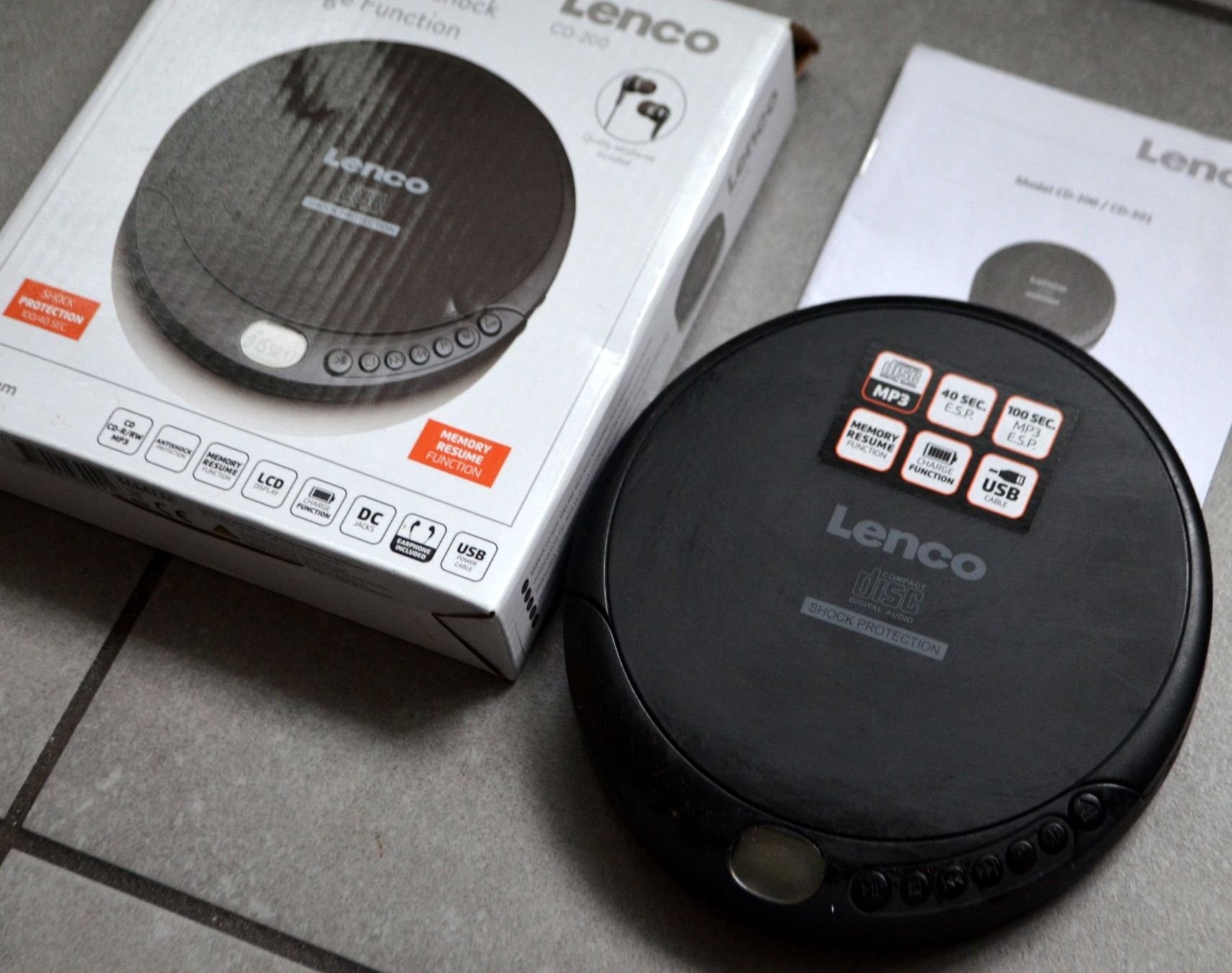 Lenco Lecteur media portable: Discman Lenco CD-200 – D'occasion à Collonges par arashee 1