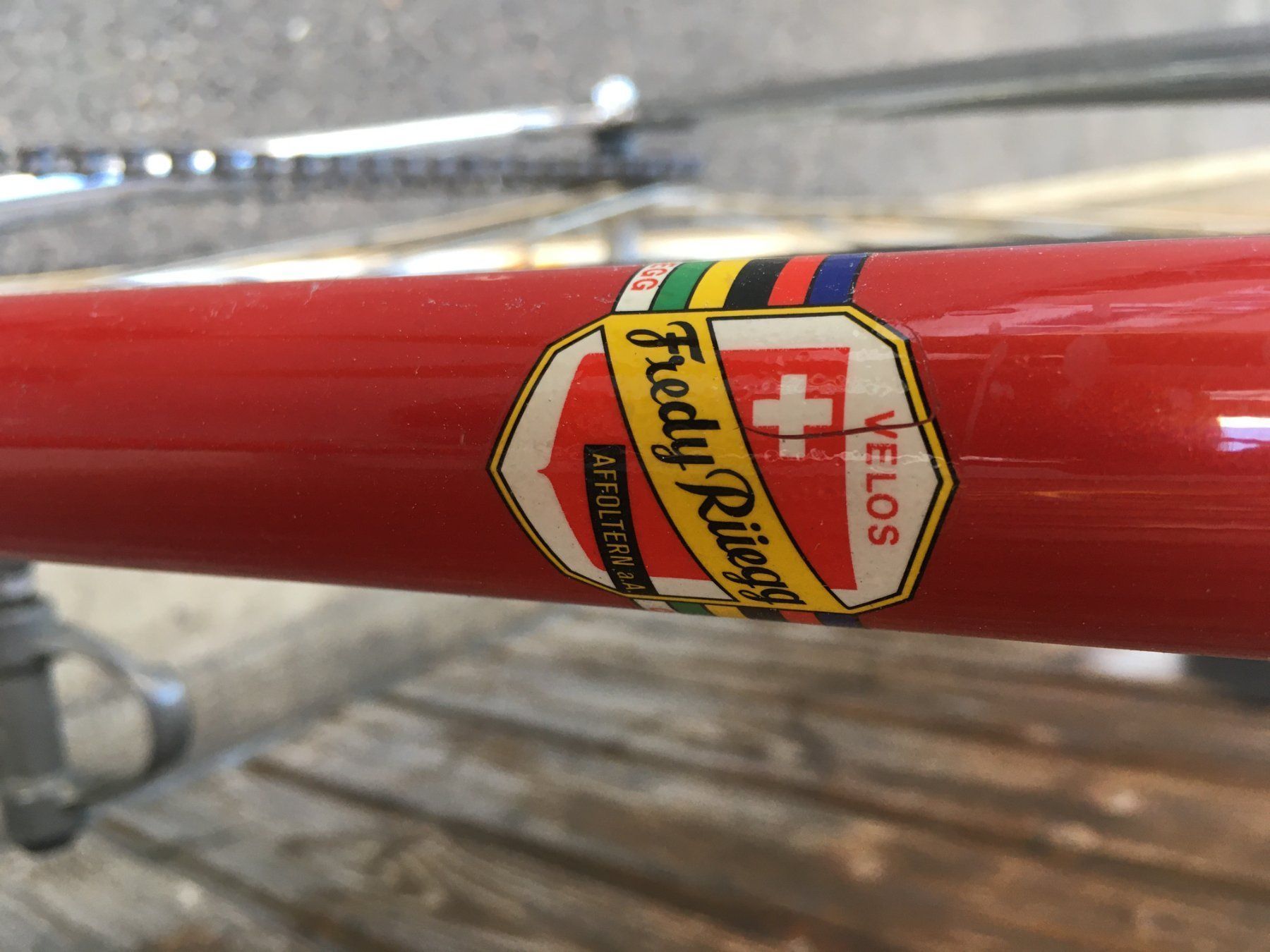 Biciclette: Bahnklassiker Fredy Rüegg - Fixi - Singlespeed - Track – Usato da Blauen venduto da Jamajobos 7