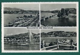 Souvenir de Genève, 4 Images, 1956, gelaufen