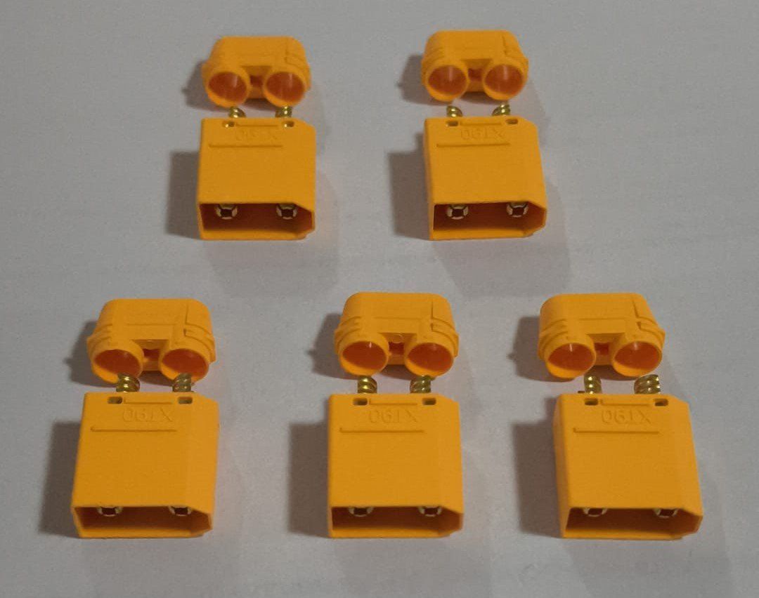Modellismo RC: 5 Stück XT90H Buchse im 5'er Set – Nuovo (secondo la descrizione) da Uzwil venduto da Bruchpilot64