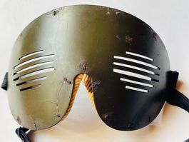 Air-Force Flakschutzbrille/auch für Panzerbesatzung 2.Weltkr