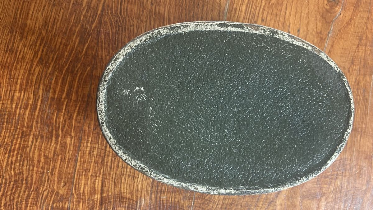 Schmuckkästen: Schmuckdose, Schatulle mit Prägung, Oval – Gebraucht aus Riedholz von Frettchen63 4