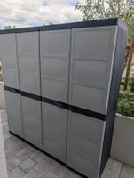 Kunststoffschrank mit Einlegeböden