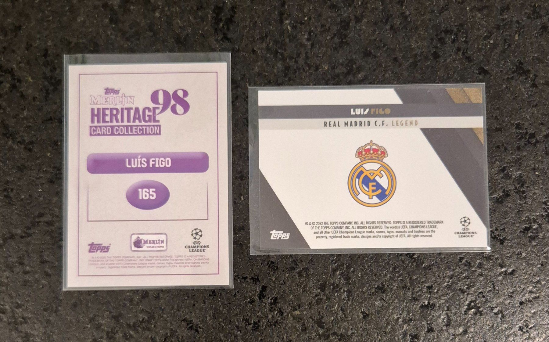 Topps Sammelbilder & Trading cards: Luis Figo - Real Madrid - Topps – Neu (gemäss Beschreibung) aus Burg AG von Danoe 1