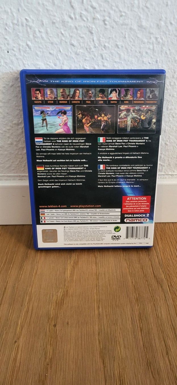 Sony Spiele: PS2 - Tekken 4 – Gebraucht aus Münsingen von DigitaleSpielecke 1